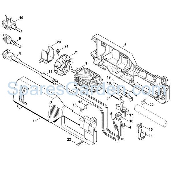 Picture of A - Electric motor HEL 600 K